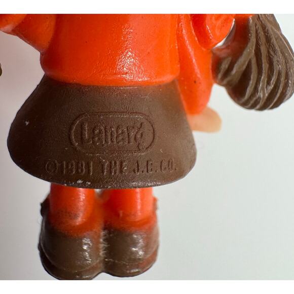 1981 Kenner Café Olé Strawberry Shortcake PVC Figure Vintage Lanard Toy - Picture 4 of 5